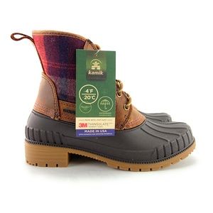 Kamik Women's Sienna Mid Waterproof Ankle Boots